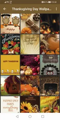 Thanksgiving Day android App screenshot 1